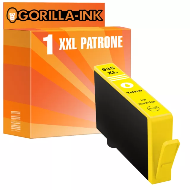 1x Patrone XXL Yellow für HP 935 XL OfficeJet 6812 6815 6820 6822 6800 Series