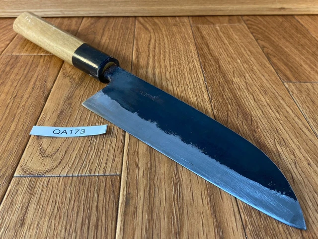 Giapponese Chef Cucina Coltello Deba Blu Vintage Acciaio Da 170/317mm QA173