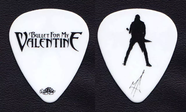 Ball for My Valentine Mat Tuck Signature White Guitar Pick - 2013 Tour