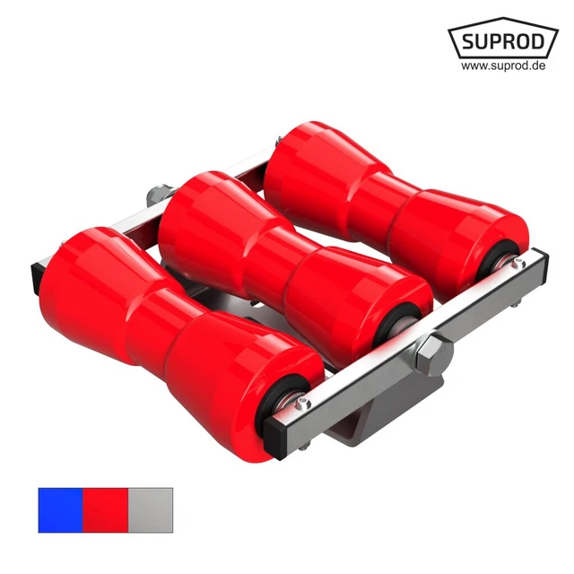Culbuteur à rouleaux de quille Remorque pour bateau, RKKEZ-B-3-TPU