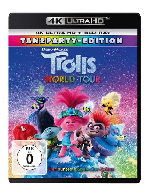 Trolls World Tour - 4K/Blu-Ray