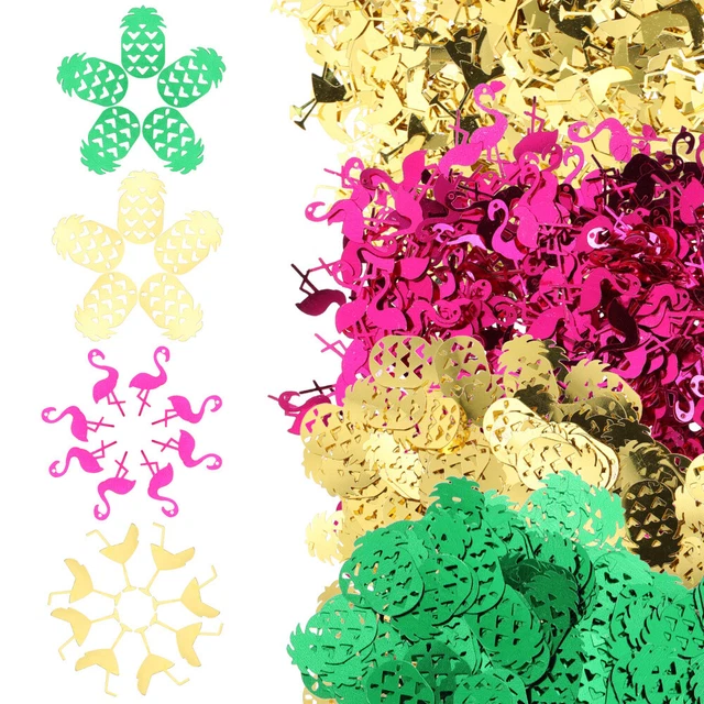 1 bolsa Hawaiian Party Confeti Fiel a la mesa Baby Party Boda Espolvorear Kon