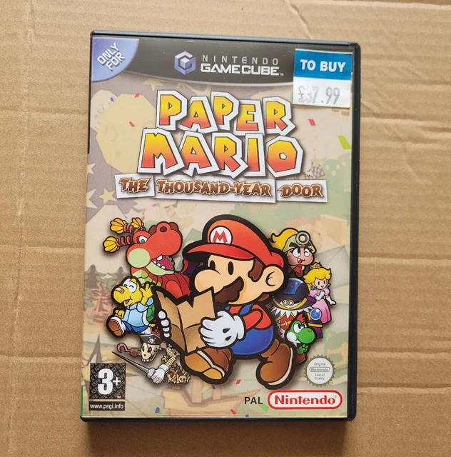 PAPER MARIO THE Thousand Year Door (GameCube) 100.92 PicClick PAPER MARIO THE Thousand Year Door (GameCube) 100.92 PicClick