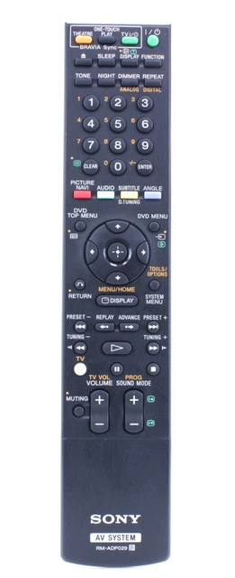 Télécommande D'origine Sony RM-S420 – Vintage – Testée Et Nettoyée