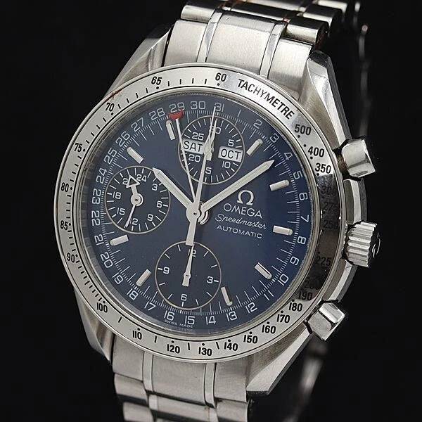 MONTRE AUTOMATIQUE HOMME OMEGA SPEEDMASTER 3523.80 triple calendrier ...