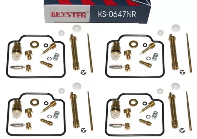 Keyster Vergaser-Reparatursatz,Suzuki,GSX1100F, GV72C, Bj. '88-'94,4 Kits,