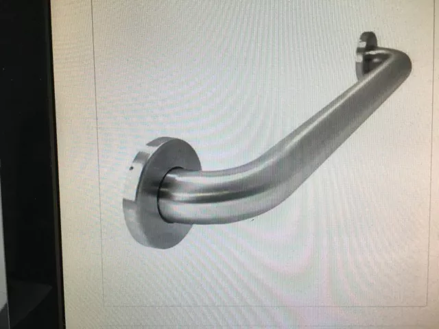 Wingits WGBSS18 18" Length, Smooth, Stainless Steel, Grab Bar, Satin