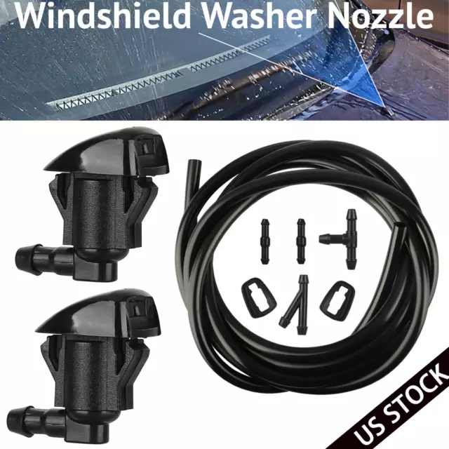 Windshield Wiper Water Washer Spray Nozzle Jet For Jeep Grand Cherokee 2005-2016