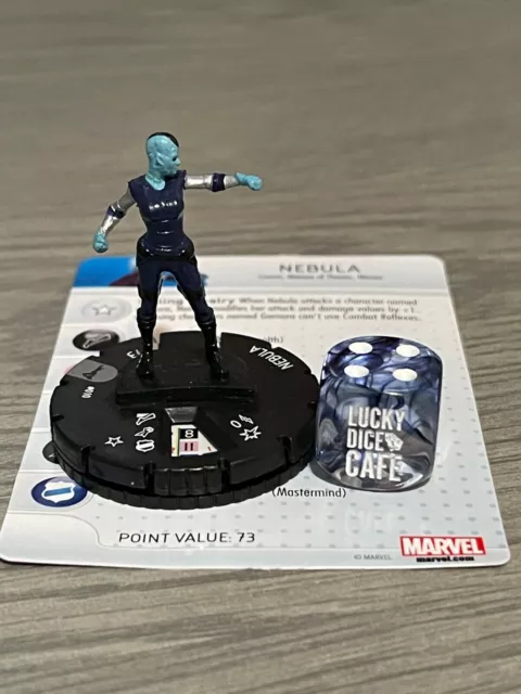 Marvel Heroclix Guardians of the Galaxy Movie 010 Nebula Rare