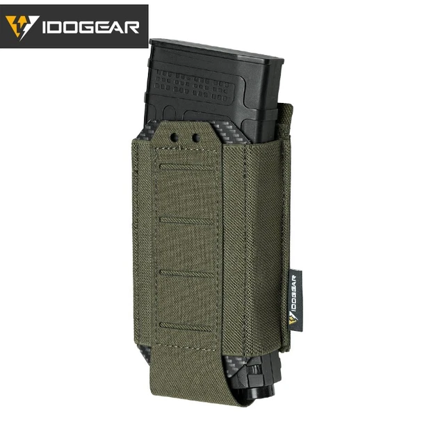 Pochette Porte-magazine Double IDOGEAR 9mm - Tactique MOLLE - NEUVE