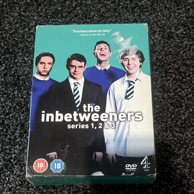 INBETWEENERS SERIES 1-3 Complete (Box Set) (DVD, 2015) £6.99