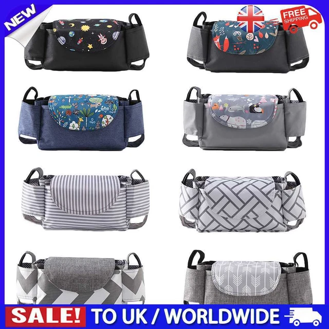 C# Organizador Bolso Portabotellas Viaje Colgante Carro Bolsas Pañales Accesorios