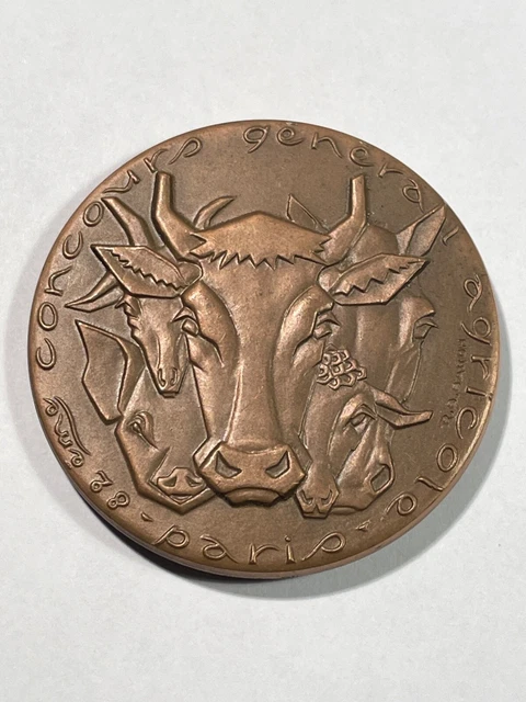 L12101 RARE MÉDAILLE comice agricole de caussade Tarn et Loire Lagrange bronze EUR 39,90 - FR