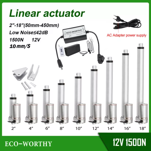 Linearantrieb 1500N Linear Actuator Antrieb Linearmotor Auto Hubmotor