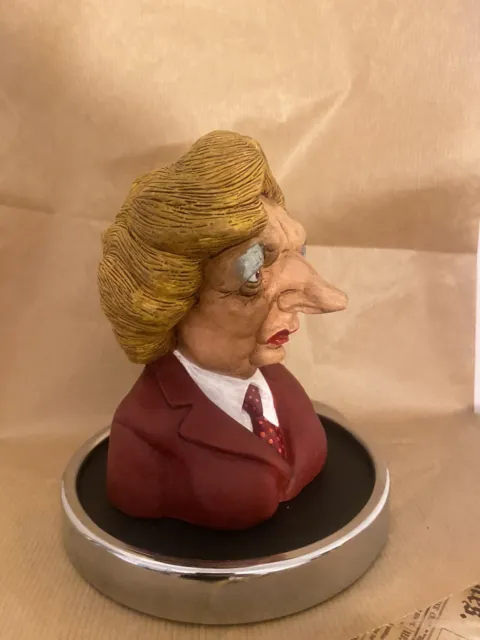 Spitting image Margaret Thatcher toy custom painted 2