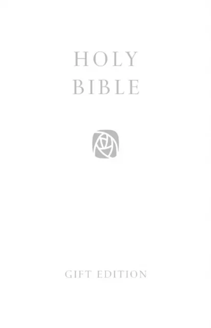 HOLY BIBLE King James Version KJV White Compact Gift Edition by Collins KJV Bib