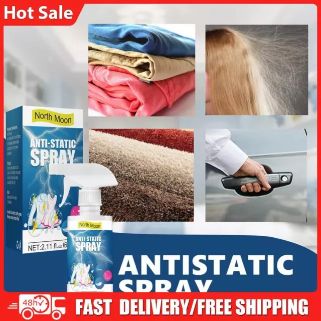 60ml Antistatic Chemicals Spray Household Home Lasting Wrinkle Remover Sprays