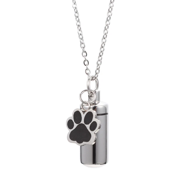Cremation Pendants Urn Necklace Ashes Memorial Necklace Crystal Urn Necklace