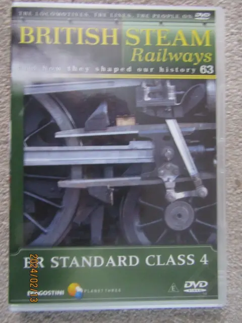 British Steam Railways (No.63) BR Standard Class 4 DVD