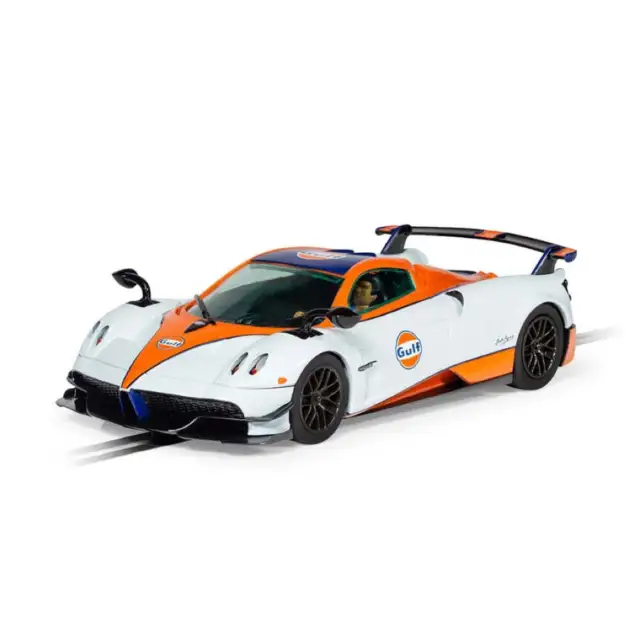 Scalextric C4335 Pagani Huayra BC Roadster Gulf Edition Slot Car