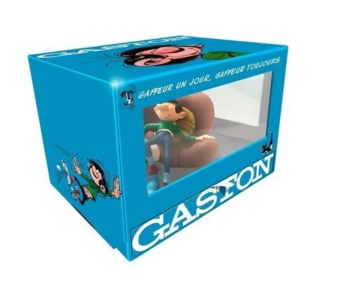 Gaston La Gaffe Intégrale Coffret Collector 6 DVD Édition Album & Figurine neuf