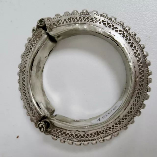 Ancien Bracelet Argent Inde