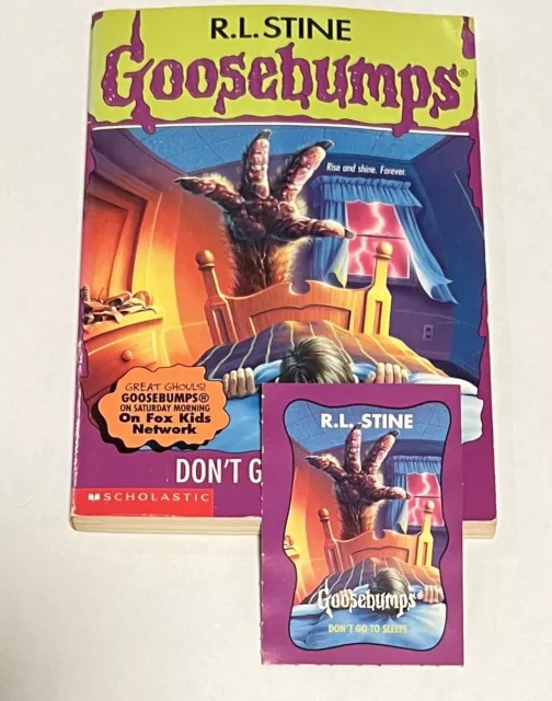 Goosebumps #54 Don't Go To Sleep! By R. L. Stine 1997 1st Print Paperback