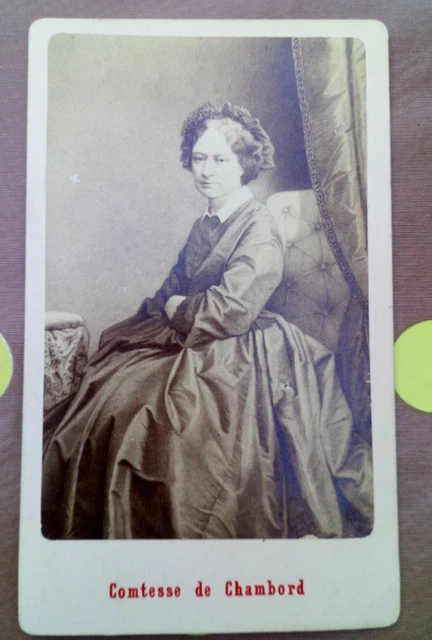 NEURDEIN, PARIS, MARIETHÉRÈSE de Modène, comtesse de Chambord, CDV EUR
