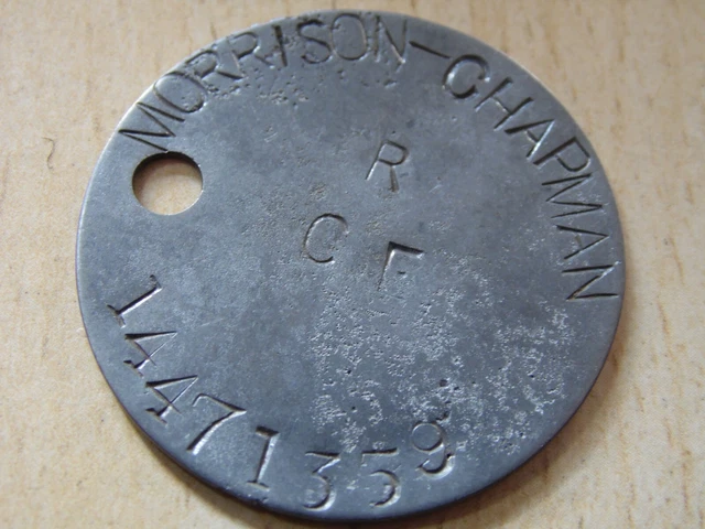 WW2 RELIC DOGTAG ww2 RAC RTR Recce Replacement from GSC - MORRIS ...
