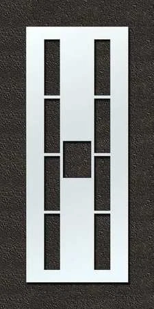 RAE STL-108-F108H Airport Pavement Stencil,H,108 in