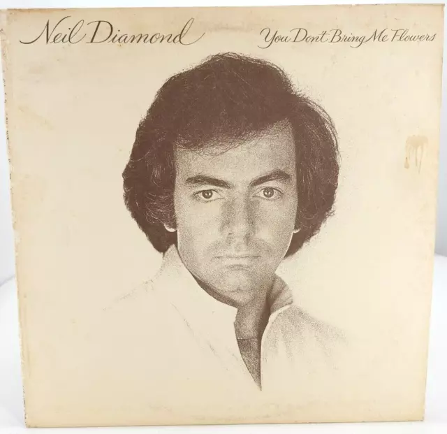 NEIL DIAMOND ALBUM Vinyl Columbia 1978 CBS You Don't Bring Me Flowers ...