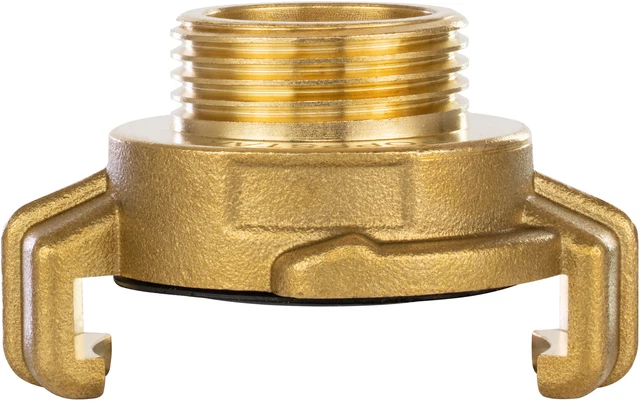 Poppstar Raccord Rapide en Laiton 3/4" Filetage Mâle Raccord à griffes Geka