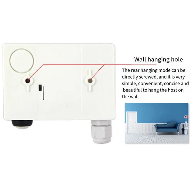 Tuya WiFi Thermostat Temperature and Humidity Detection for Smart Monitoring