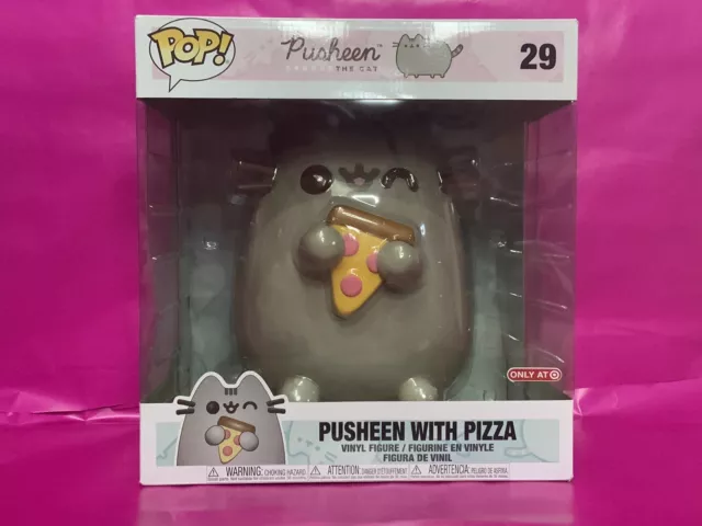 Funko Pop! Pusheen The Cat Pusheen With Pizza 10 Inch Target Exclusive  Figure #29 for Men