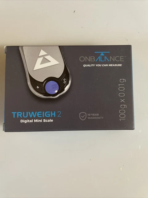 On Balance TW2-100 Truweigh 2 digital mini scales 100g x 0.01g stainless steel