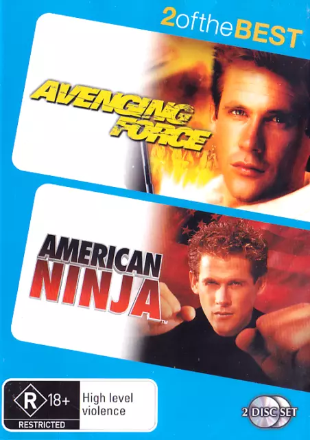 AVENGING FORCE / AMERICAN NINJA New 2 Dvd Collection MICHAEL DUDIKOFF ***