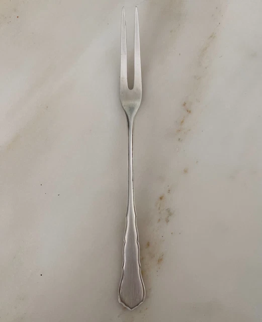 WMF 2100 - Chippendale - Aufschnittgabel - 90er Silber - sehr gut erhalten !