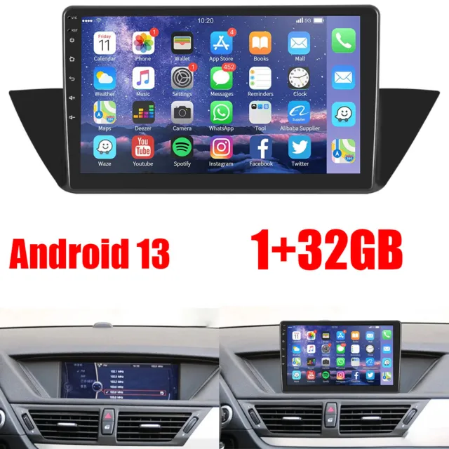 Für BMW X1 E84 2010-2016 10.1" Android 13 Autoradio GPS Navi Bluetooth FM USB AM