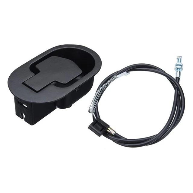 Práctico mango de tracción tumbona cable negro muebles silla aleación de aluminio