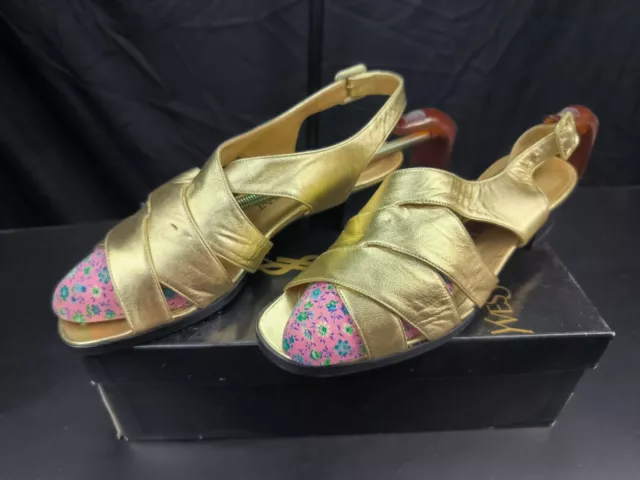 paire de chaussure yves saint laurent ancienne en l'état