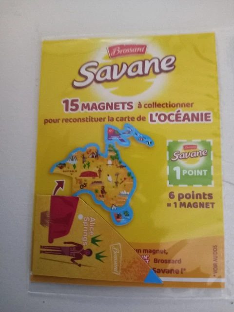 Aimant Souvenir Savane Brossard - Thème Océanie, Années 2000, Parfait Pour Collectionneurs !