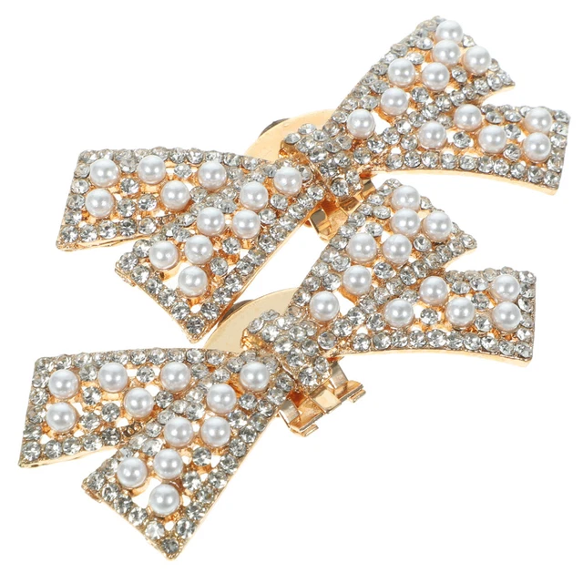 Clip per scarpe sposa sposa tacco alto fibbia decorativa rimovibile
