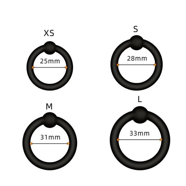 4 PCS PENIS-RING-FORESKIN-PHIMOSIS-CURING-GLANS-CORRECTION-MALE-MEN ...