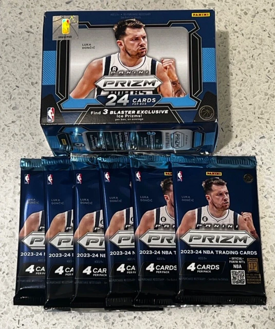 20232024 PANINI PRIZM NBA BASKETBALL PACK de Blaster Box Wembanyama RC