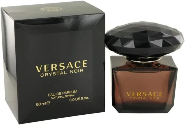 Versace Crystal Noir Eau de Parfum 90ml EDP Spray New Authentic