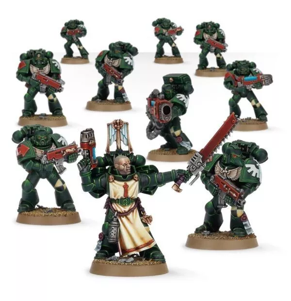 Veteran Sergeant Raphael and his Tactical Squad (Warhammer 40k: Dark Vengeance)