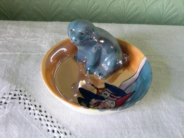 JAPANESE NORITAKE PIN Dish With Lustre Pattern Number