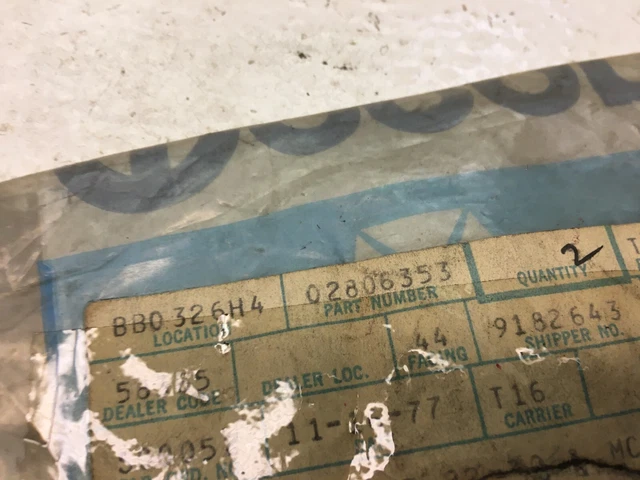 MOPAR NOS 1965-71 V8 Exhaust Manifold Thermo Heat Riser Spring 2806353 ...