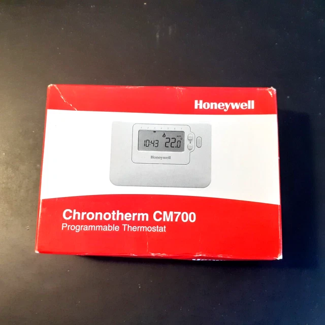 Thermostat programmable Honeywell Chronotherm CM700 CM707 Neuf