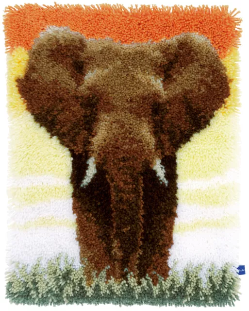 Vervaco Knüpfteppichpackung  "  Elefant in der Savanne II "   PN-0150518